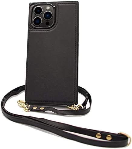 Torbica-novčanik OHCOLDA Crossbody za iPhone 13 Pro Max, držač za kartice sa blokadom RFID, magnetski flip-torbica-knjigu, torbu s