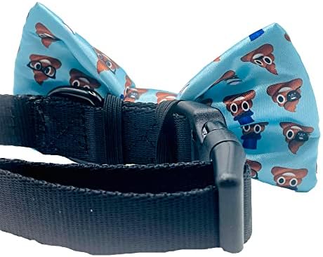 Cutie kravate pseće kravate kaka - 2 x 4 vrhunske kravate za pse - maštovita kravata za pse s klizanjem preko elastičnih bendova -