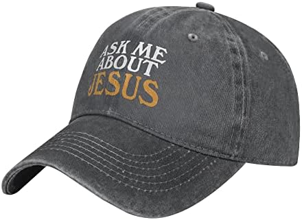 Pitajte me o Isusovom šeširu Podesivi modni šešir Casual šešir kamion šešir Tata šešir Uniseks