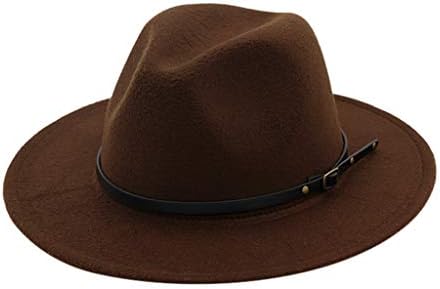 Fedora šeširi s remenom modno modno širi kaširi sa fedora za žene muške su se osjećale casual šešir za žene retro disketa jazz kapka