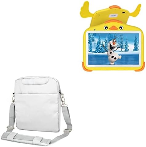 Kućište kutije kompatibilno s Yosatoo Android 11 Kids Tablet Y10 - Obuhvatna urbana vrećica, preko ramena glasnika za ručicu vrećica