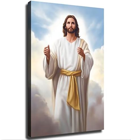 Isus rekavši da dođi k meni - Isusovi plakati za zidove - Kristovo platno umjetnost religiozno duhovno slikarstvo inspiracijski motivacijski