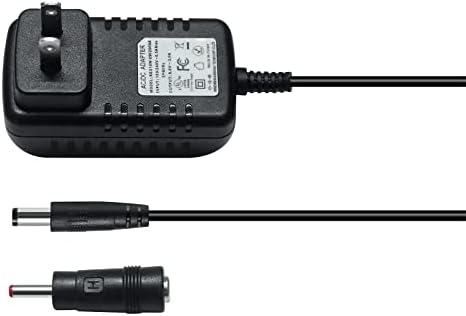 Dchav ul na popisu 9V 2A adapter za napajanje na dc 5,5 mmx2.5 mm 3,5 mmx1.35 mm Zidni punjač Zamjena 4ft kabel za napajanje 100-240V