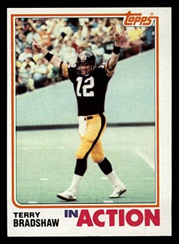 1982. Topps 205 U akciji Terry Bradshaw Pittsburgh Steelers NM/Mt Steelers LA Tech Tech