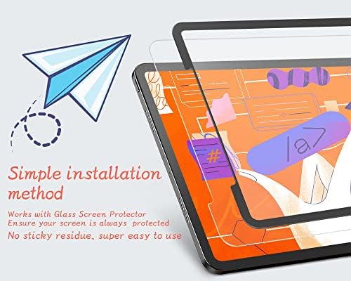 Paperfilm iPad Air Protector zaslona 5. generacije ， iPad Pro 11 inčni zaslon Zaštitite sav model ， iPad Air Screen Protector 5./4.