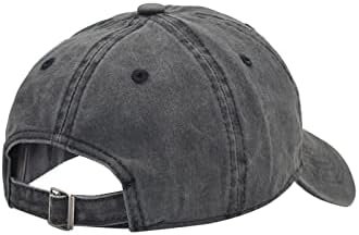 Ženske uniseks bejzbolske kape Vintage oprana bejzbolska kapa pamučni šešir niskog profila od nekonstruiranog kepera Podesivi šešir