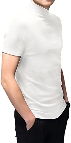Muška moda majice s imitacijom dolčevite pulover s dugim rukavima džemper osnovni dizajnerski top