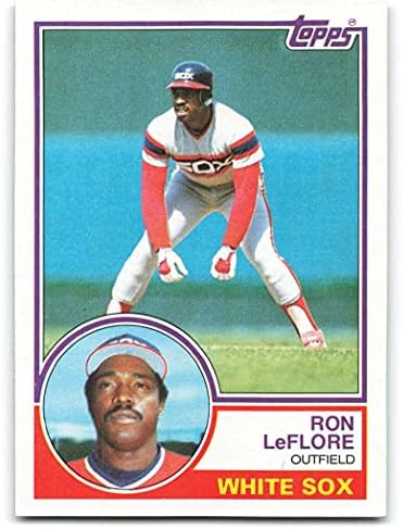 Baseball MLB 1983 Topps 560 Ron Leflore White Sox